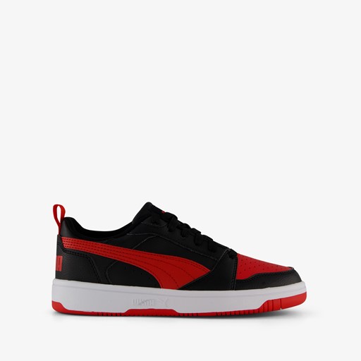 Rebound V6 Low kinder sneakers zwart