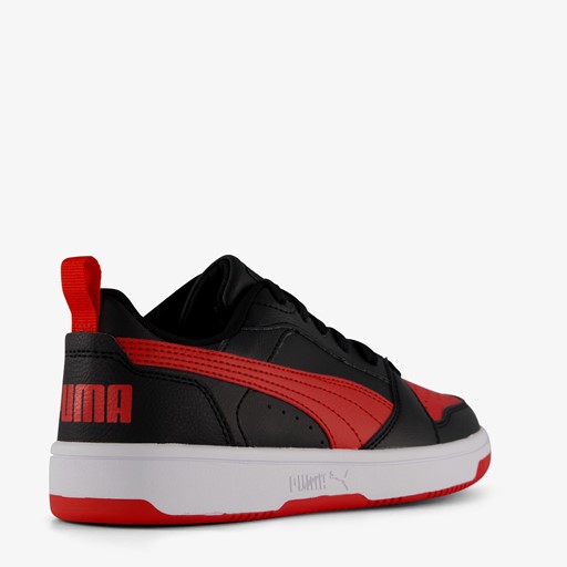 Rebound V6 Low kinder sneakers zwart