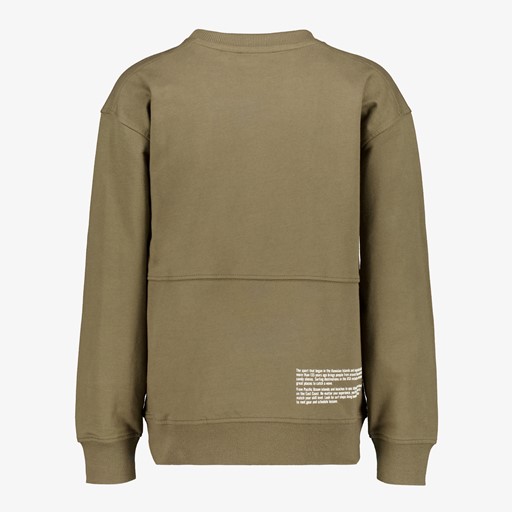 Unsigned jongens sweater groen