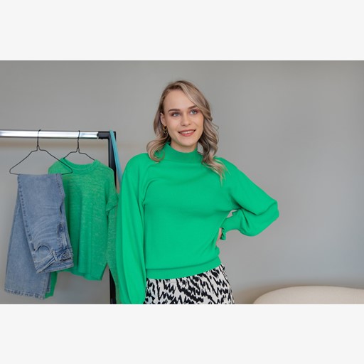 Dames trui groen