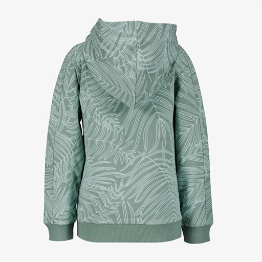 Jongens hoodie lichtgroen met print