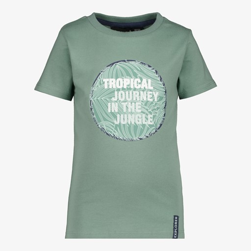 Jongens T-shirt met jungle opdruk