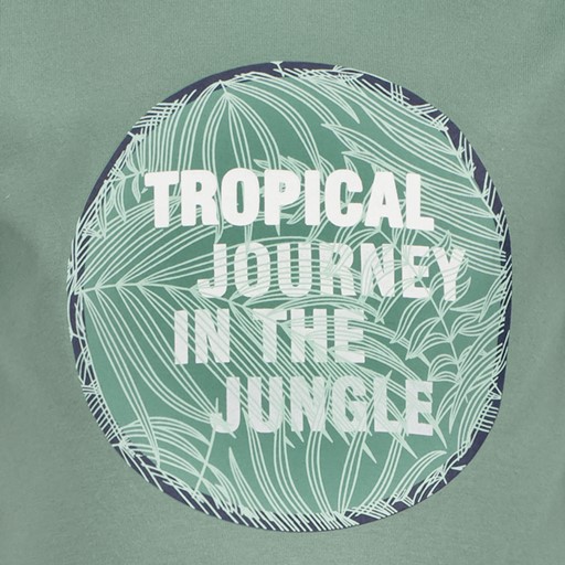 Jongens T-shirt met jungle opdruk