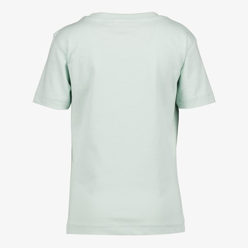 Jongens T-shirt lichtgroen met tijgerkop