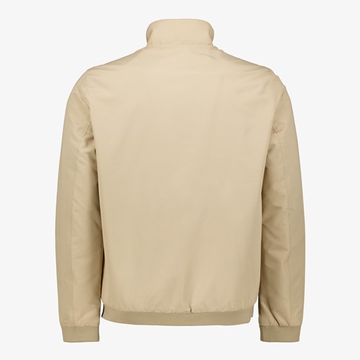 Heren bomber jas beige