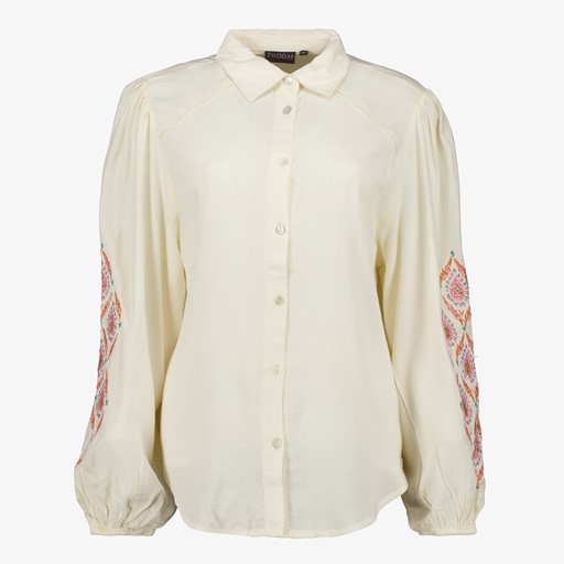 Dames blouse crème wit