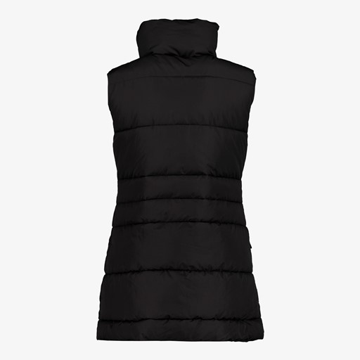 Lange gewatteerde dames bodywarmer