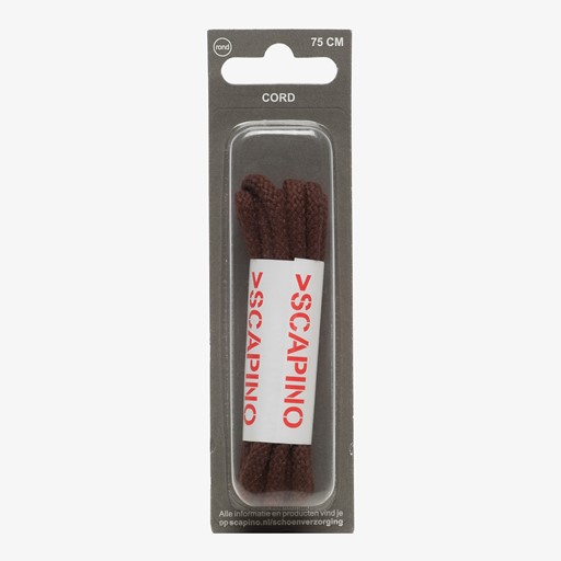 Bruine veters rond 75 cm
