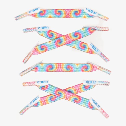U-lace kiddo veters met tiedye print