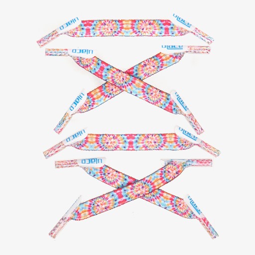 U-lace kiddo veters met tiedye print