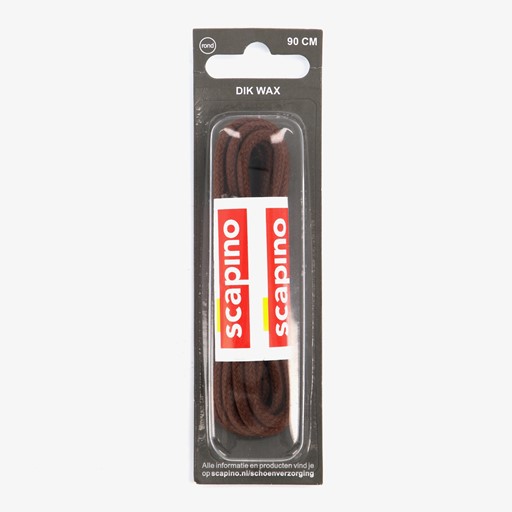 Bruine veters rond 90 cm