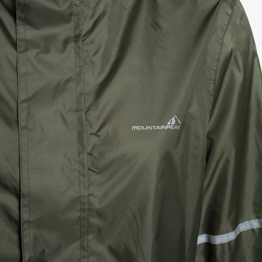 Dames regenparka groen