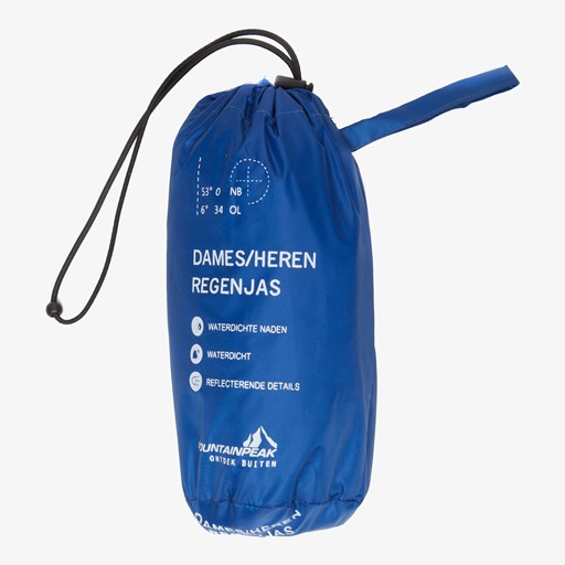 Dames/heren regenjas