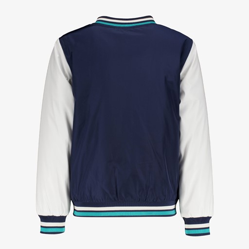 Jongens baseball jas blauw