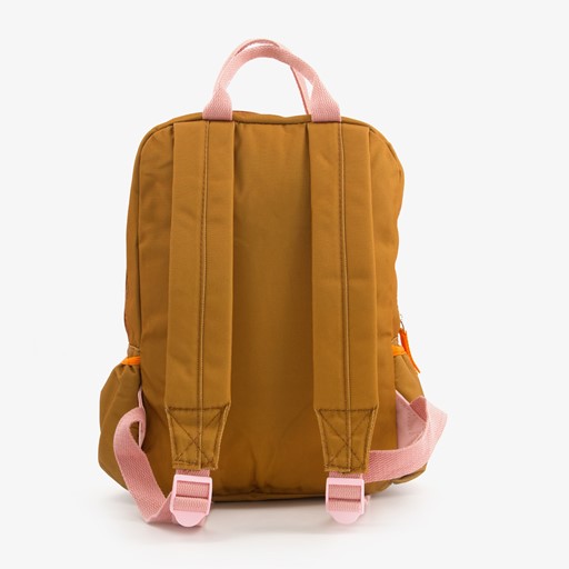 Kinder rugzak bruin/roze 11 liter