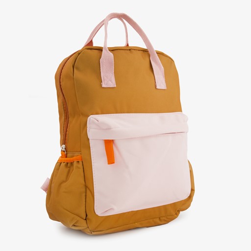 Kinder rugzak bruin/roze 11 liter