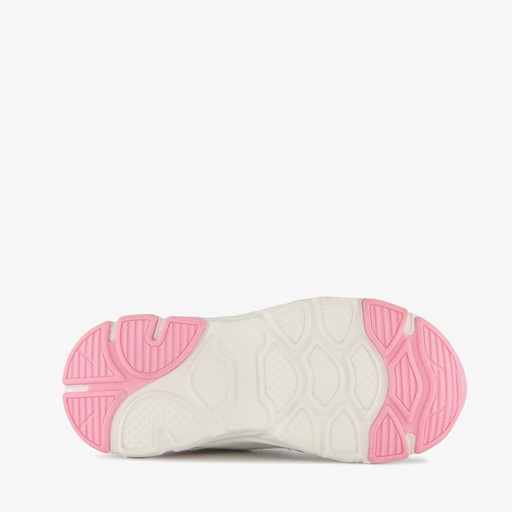 Meisjes dad sneakers zwart roze