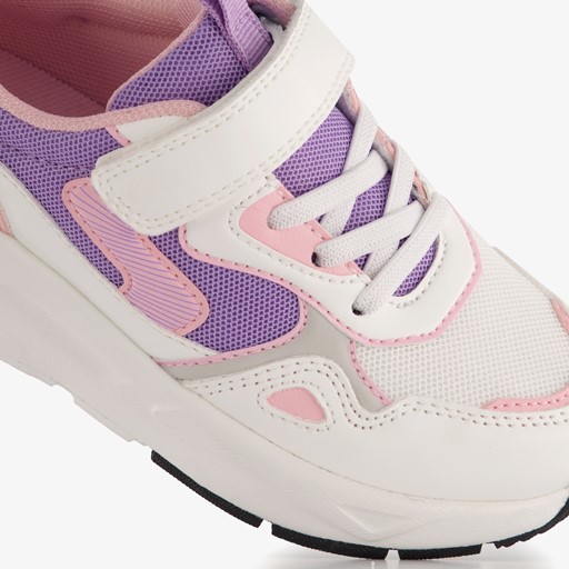 Meisjes dad sneakers lila roze