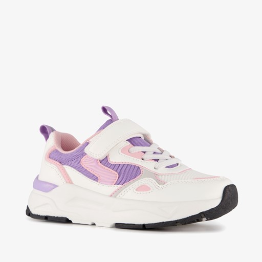 Meisjes dad sneakers lila roze