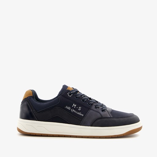 Heren sneakers donkerblauw