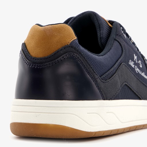 Heren sneakers donkerblauw