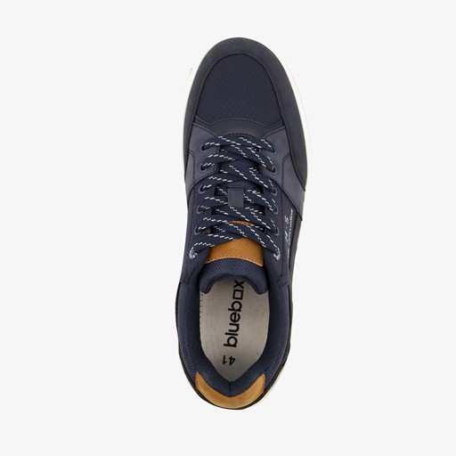 Heren sneakers donkerblauw