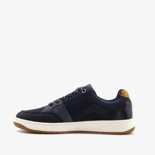 Heren sneakers donkerblauw