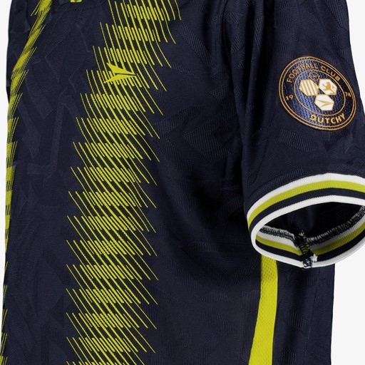 Dry kinder voetbal T-shirt zwart geel