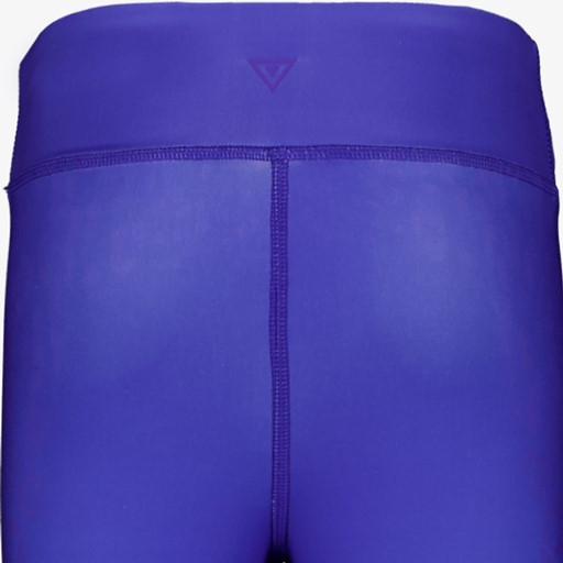 Meisjes sportlegging met luipaardprint paars