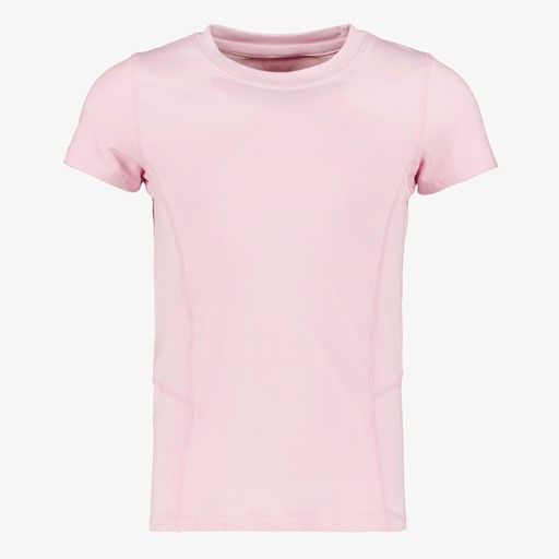 Meisjes sport T-shirt lichtroze