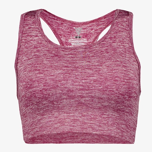 Seamless dames sport BH roze