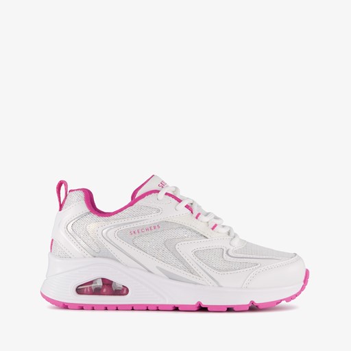 Uno meisjes sneakers met airzool wit