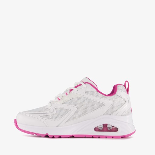Uno meisjes sneakers met airzool wit
