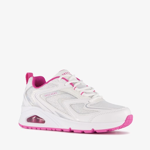 Uno meisjes sneakers met airzool wit