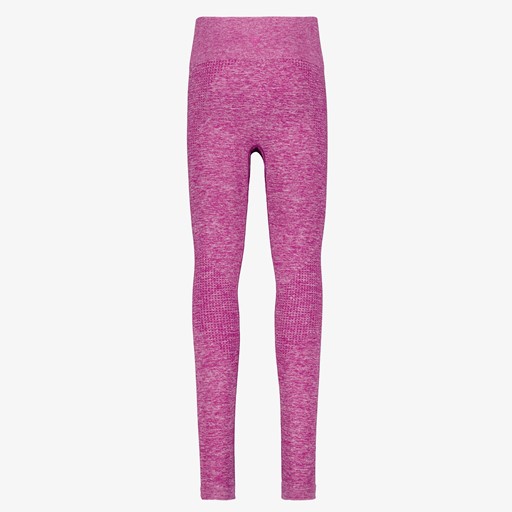 Seamless meisjes legging paars