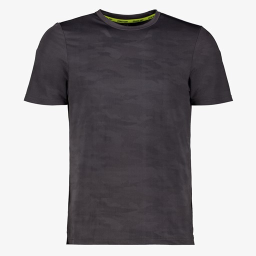 Dry heren sport T-shirt donkergrijs