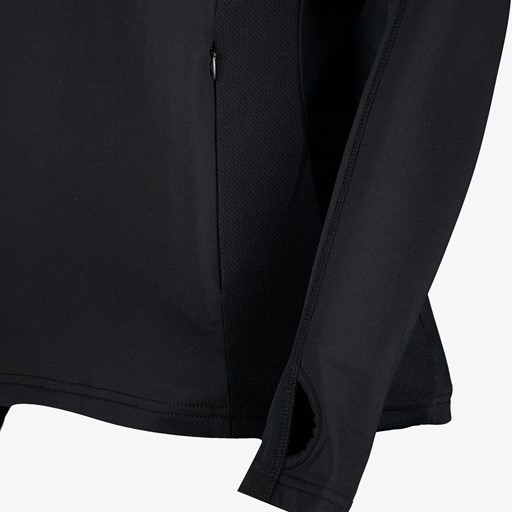 Dames hardloop pully zwart