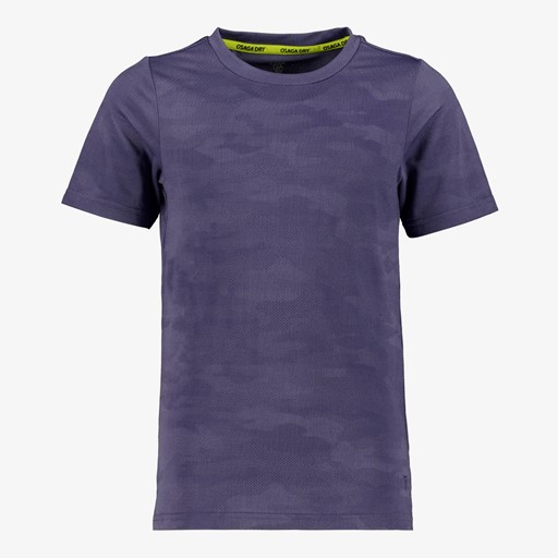 Dry kinder sport T-shirt blauw