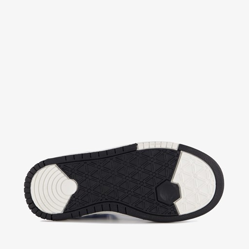 Hoge jongens sneakers blauw wit