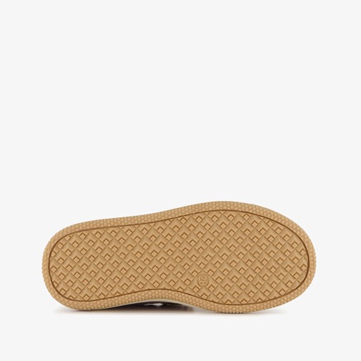 Meisjes sneakers goud paars