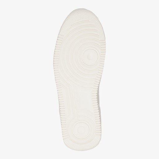 Heren sneakers wit bruin