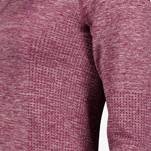 Seamless dames trainingsjas paars