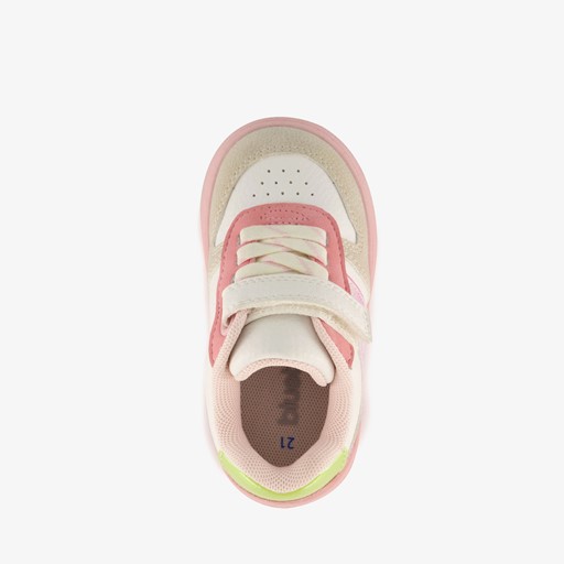 Meisjes sneakers pastel roze
