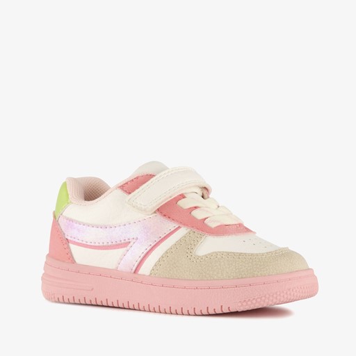 Meisjes sneakers pastel roze
