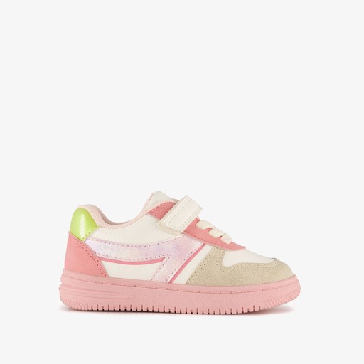 Meisjes sneakers pastel roze