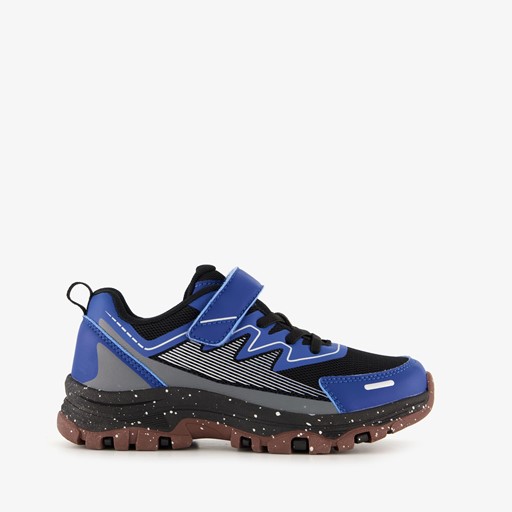 Jongens sneakers blauw zwart