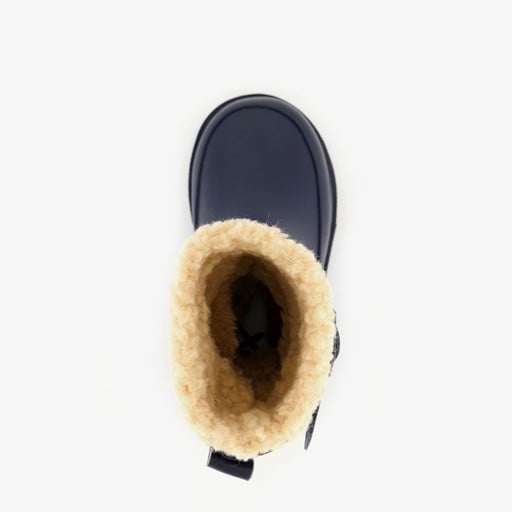 Gevoerde kinder regenlaarzen blauw