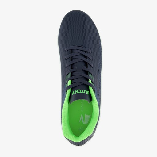 MG heren voetbalschoenen blauw groen