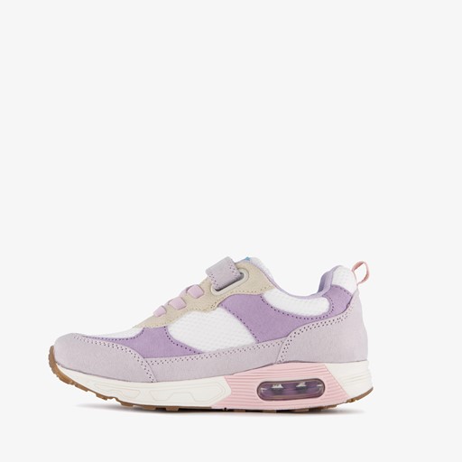 Meisjes sneakers met airzool pastel paars