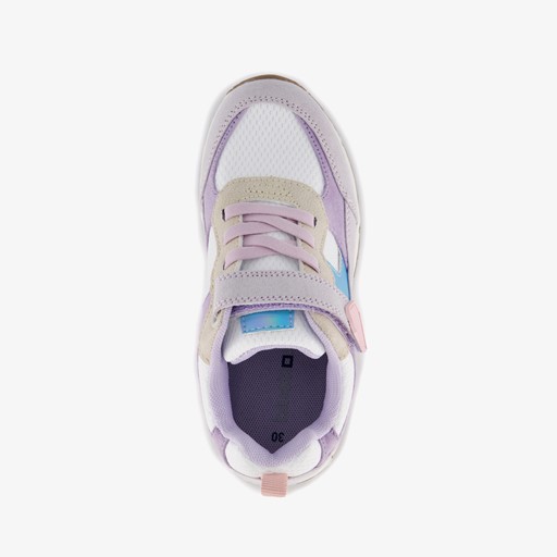 Meisjes sneakers met airzool pastel paars